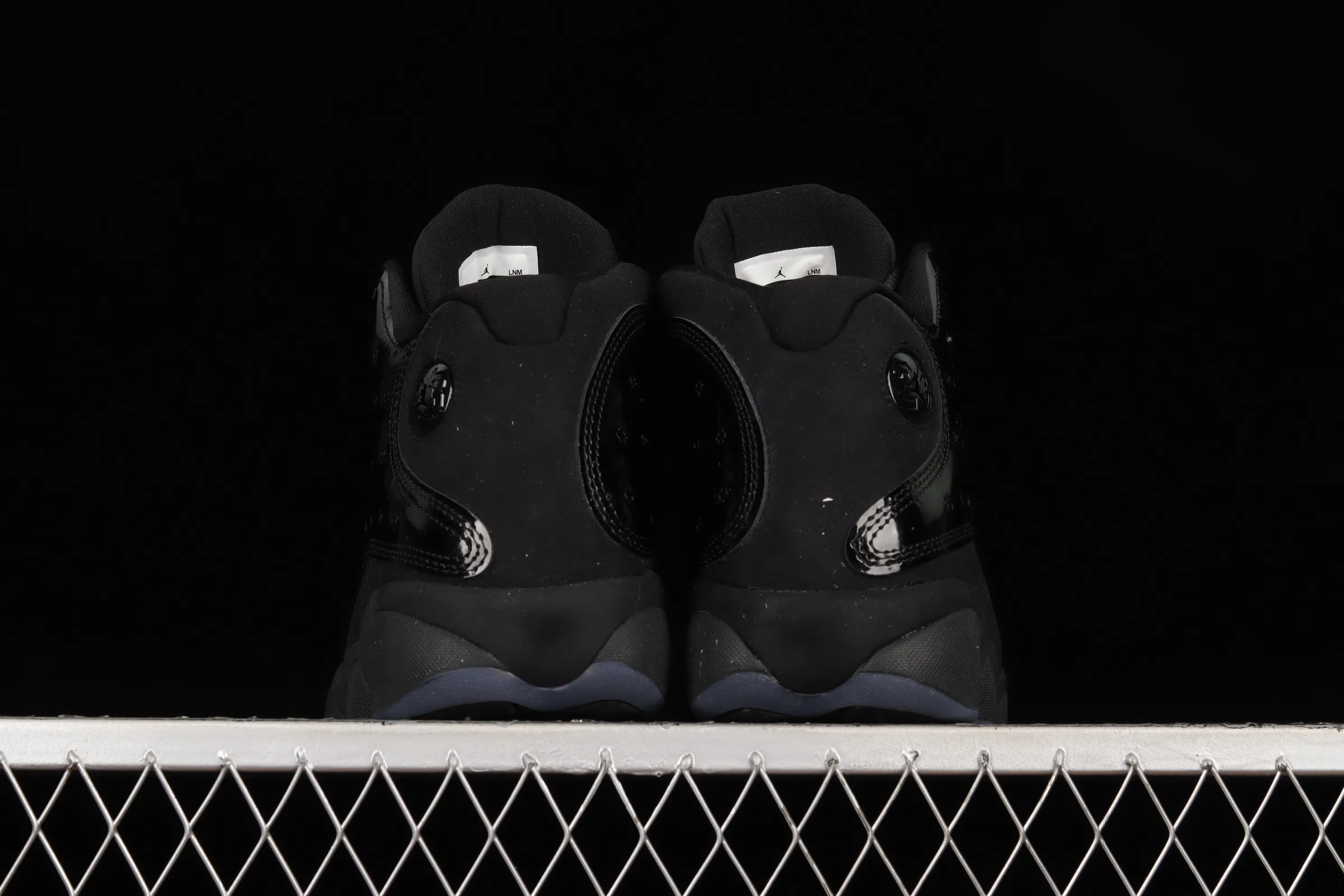 All categories Air Jordan Jordan series basketball shoes Air Jordan 13 Nk Air Jordan 13 "Cap and Gown" AJ13 Joe 13 black cat patent leather high-end replica basketball shoes 414571-012